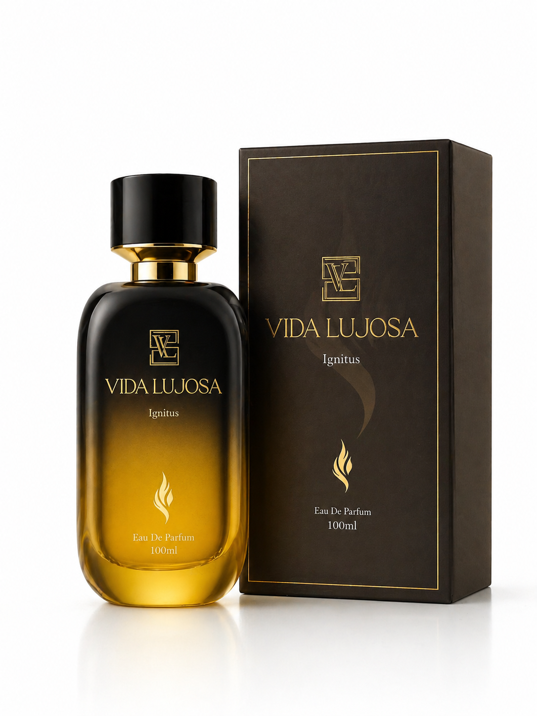 Vidalujosa Ignitus Eau de Parfum – Icy Fresh Woody Fragrance