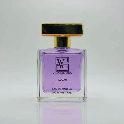 Logan by Vida LUJOSA — a refreshing burst of blackcurrant and apple sorbet, balanced with a warm woody base of white woods. Energetic, youthful, and long-lasting.